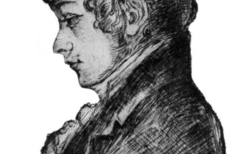 Морозова В. В. Портрет Константина Батюшкова. 1989–1990 годы. Офорт